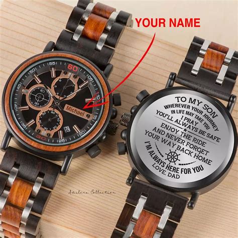 watch with personalized engraving